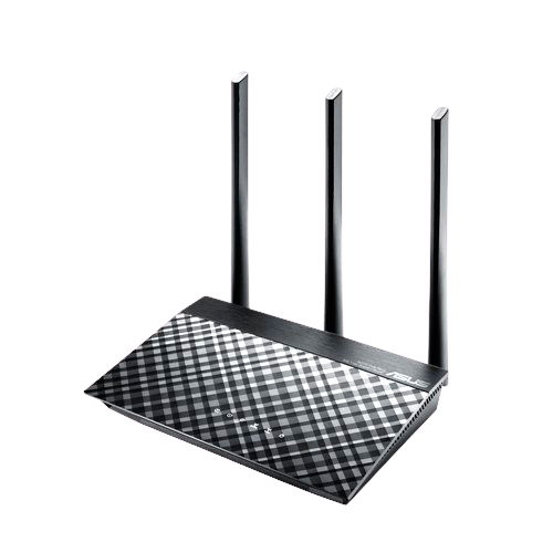 ASUS RT-AC 53 AC 750 Dual band Gigabit WiFi Router - best wifi router for home use