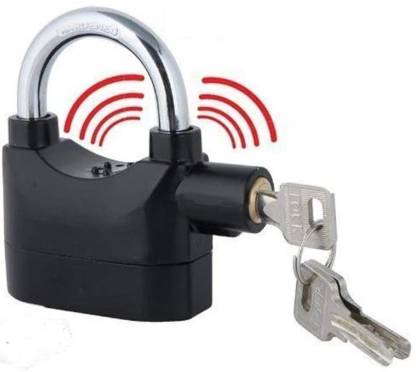 Velveeta Anti Theft Burglar Padlock Alarm Security