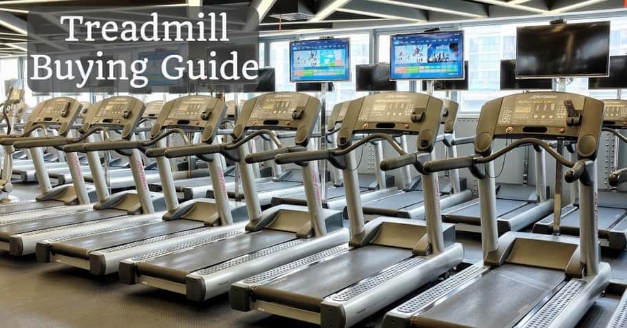 Multiple treadmills in a Gym - Treadmill buying guide