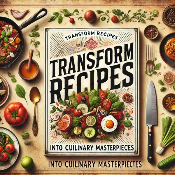 Transform Recipes into Culinary Masterpieces