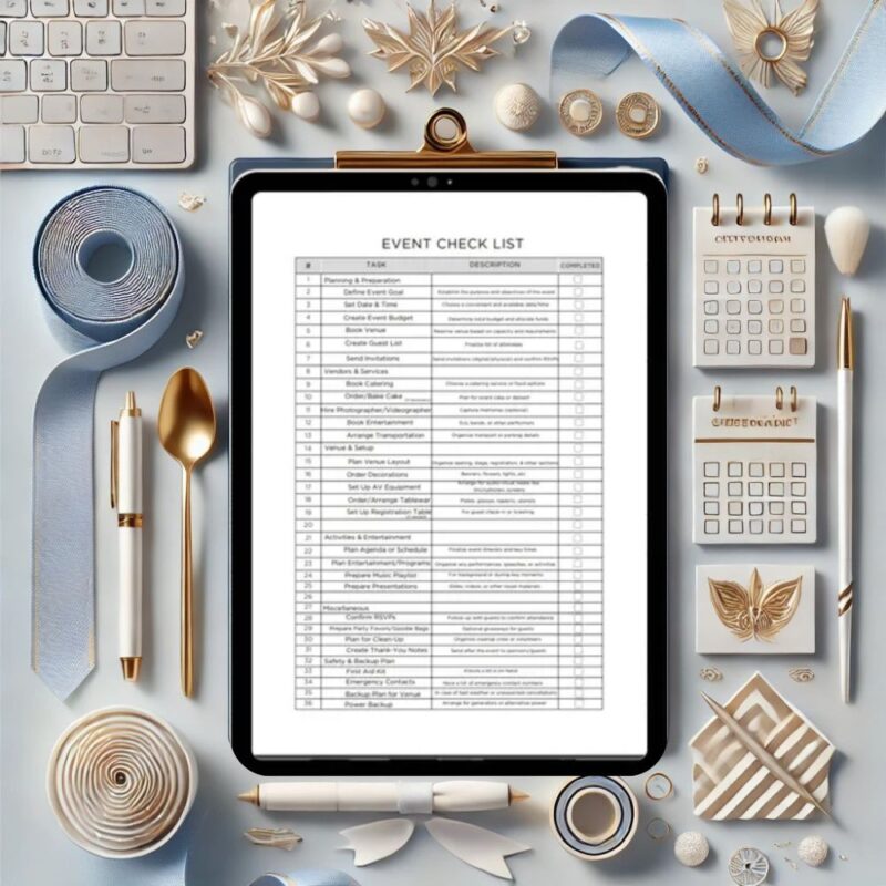 The Complete Event Management Detailed Checklist - Plan, Execute & Succeed