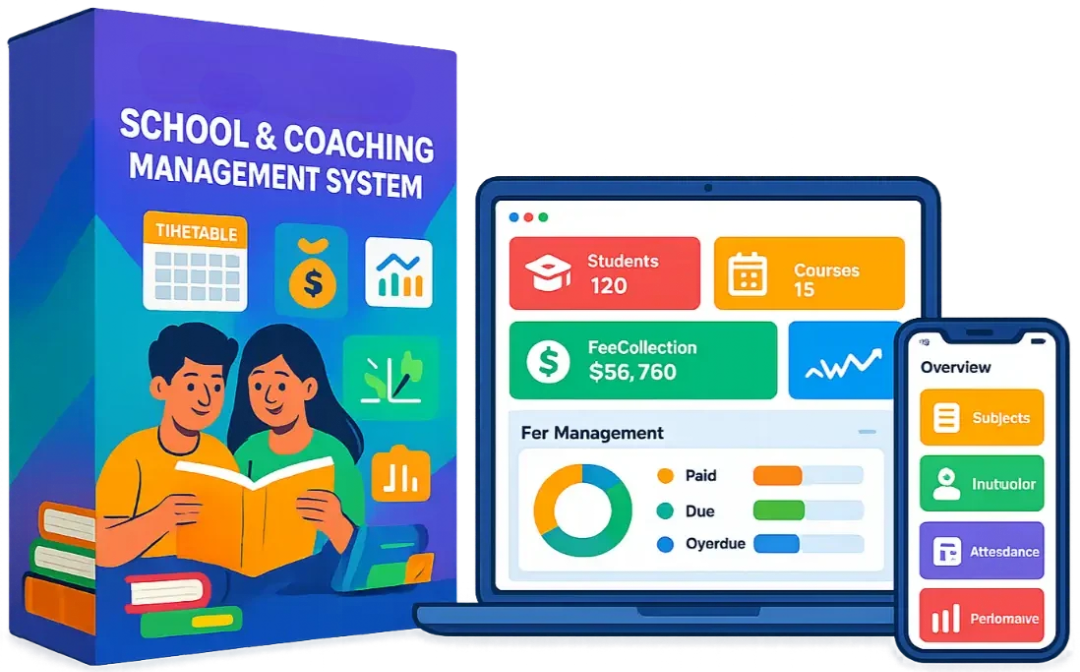 school and coaching management system