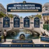 School & Institute Income Tax Calculation Tool